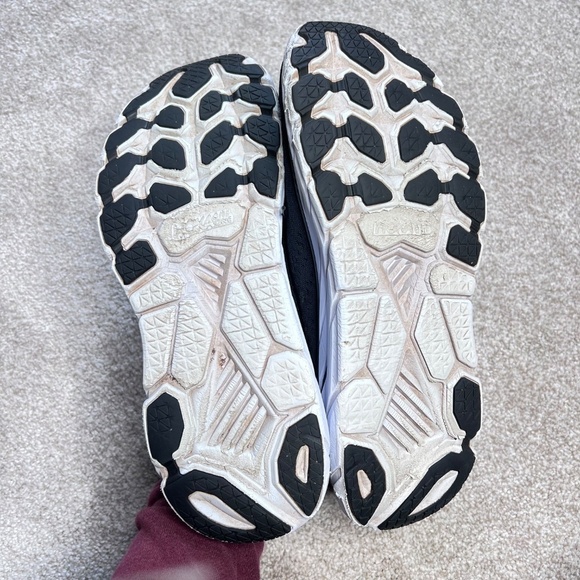 Hoka Clifton 7 Mens Sneakers Shoes Black 12 - Picture 5 of 7